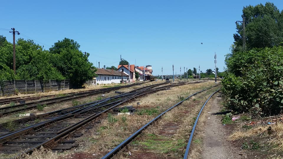 Catching the bus at the Auschwitz train&nbsp;tracks